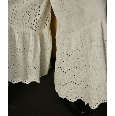 ハコさま　専用フリーダFreada レースギャザー ワイドパンツ