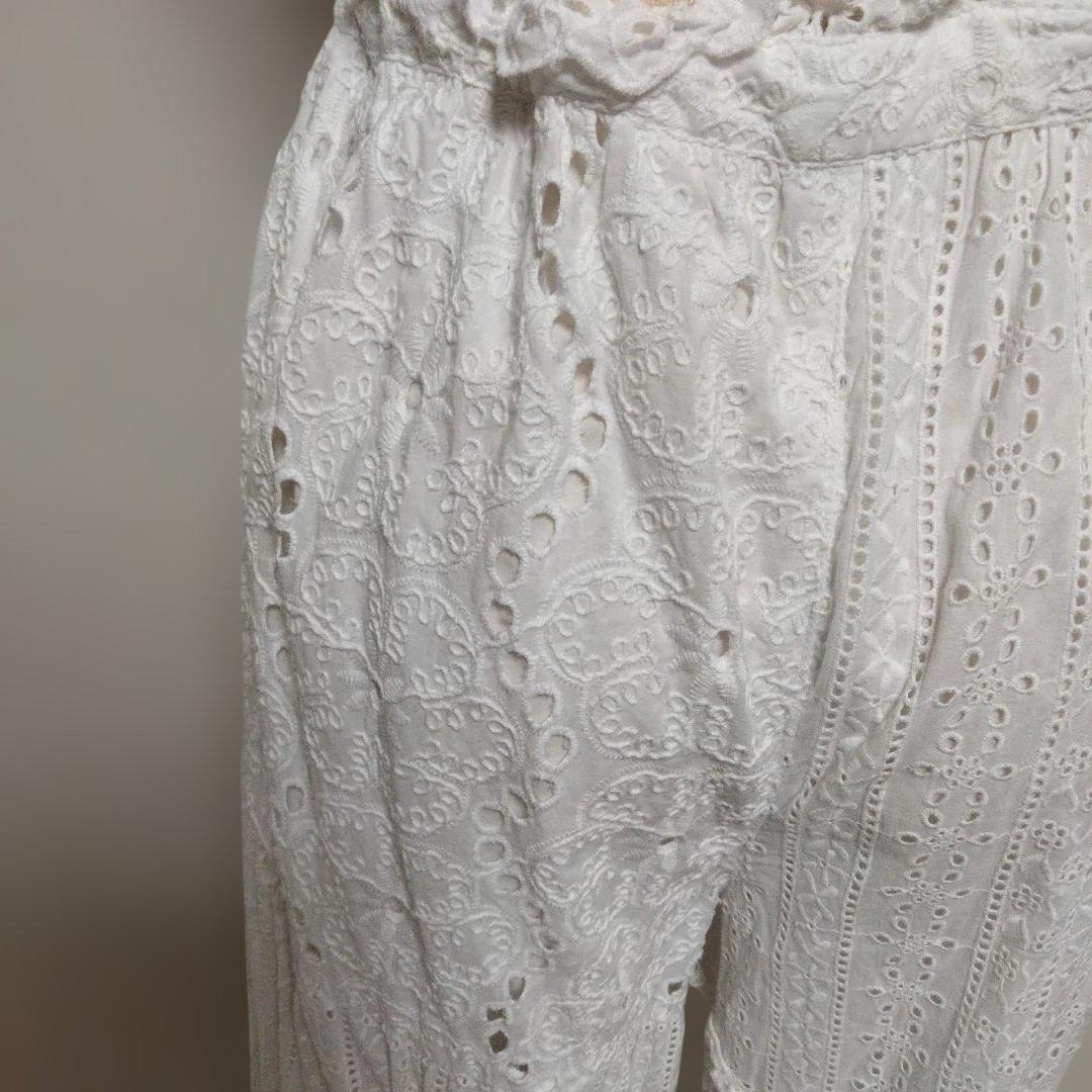 ハコさま　専用フリーダFreada レースギャザー ワイドパンツ