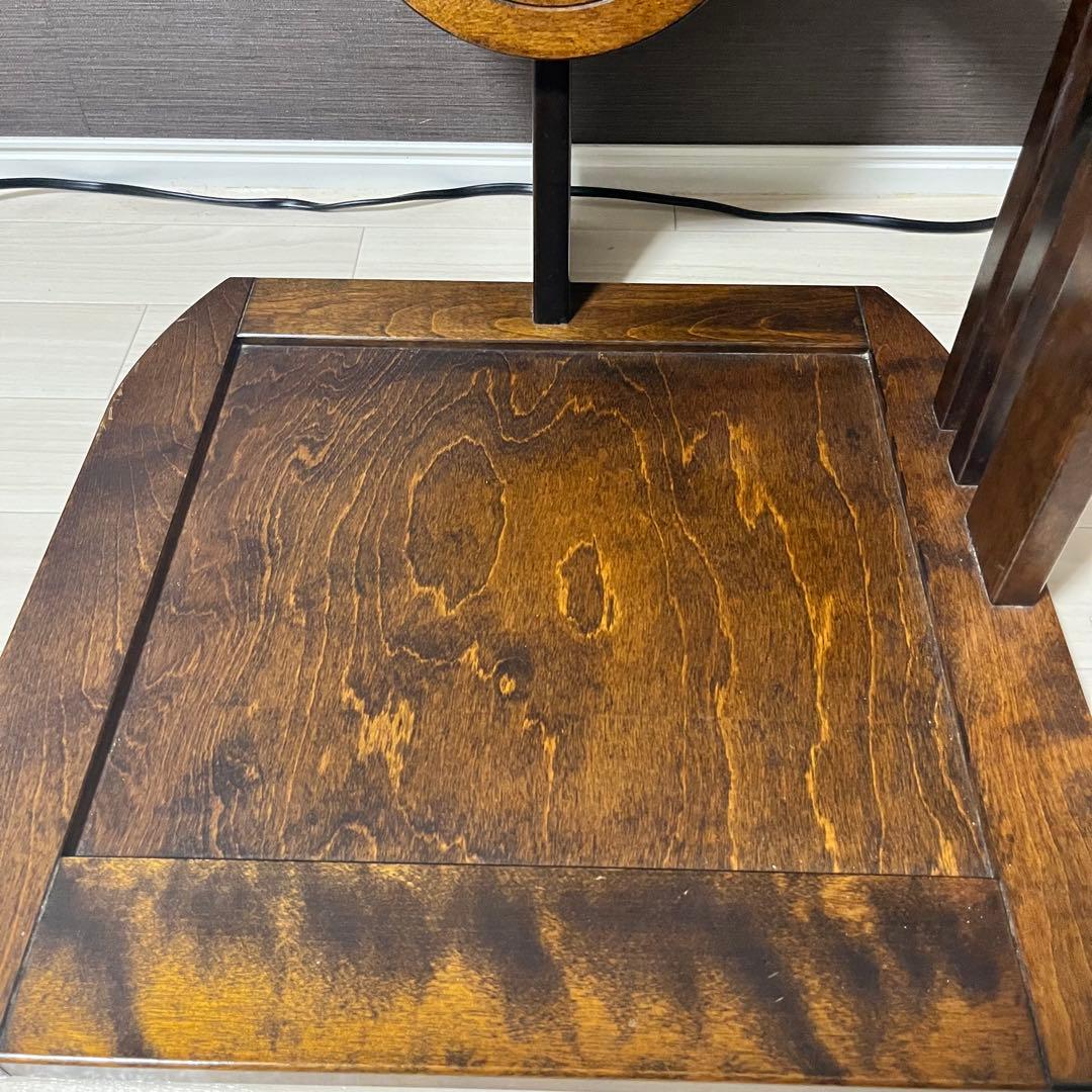 希少　星野民藝 座椅子 二脚セット 民芸家具 無垢材 和家具　星野民芸