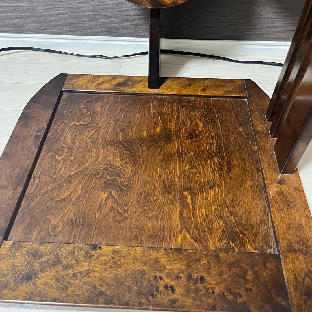 希少　星野民藝 座椅子 二脚セット 民芸家具 無垢材 和家具　星野民芸