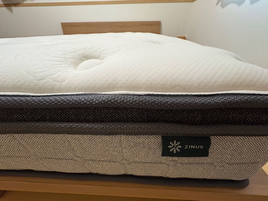 ジヌス 25センチ マットレス ZINUS