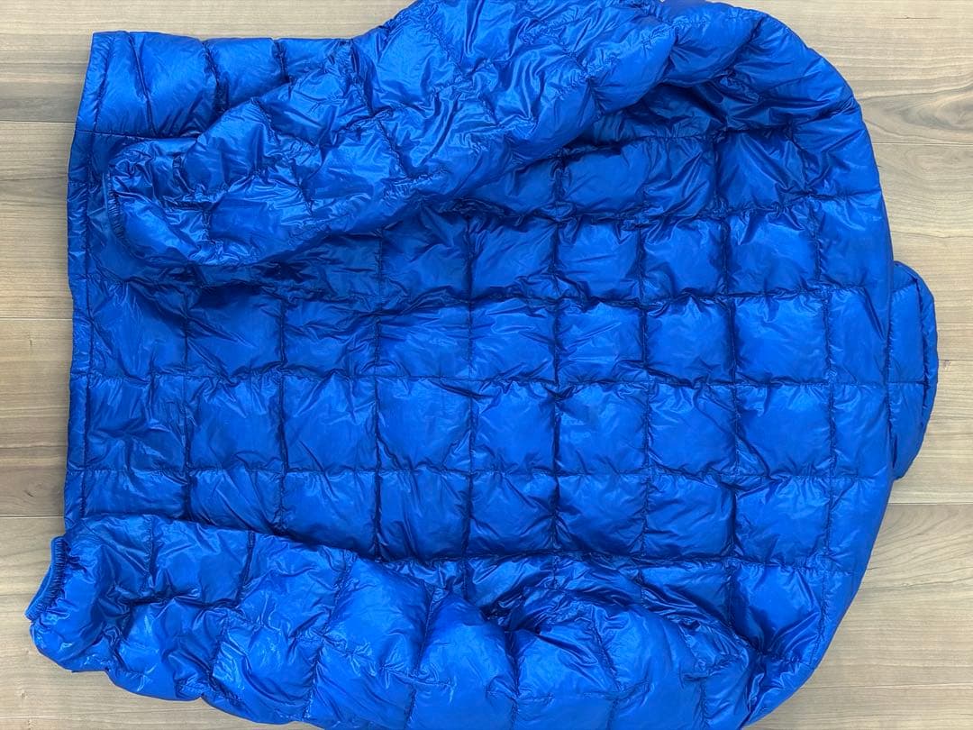 mont-bell EXライトダウンジャケット L ブルー　900フィルパワー