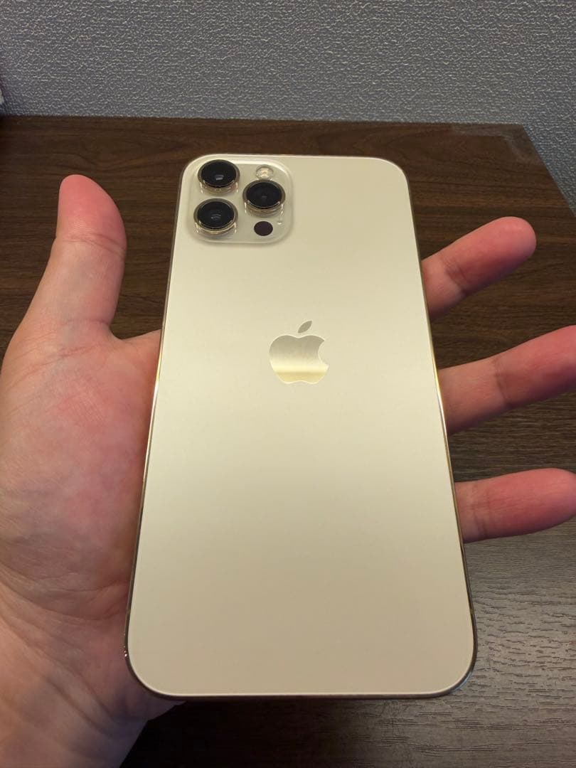 【SIMフリー】iPhone12 Pro Max ゴールド256GB