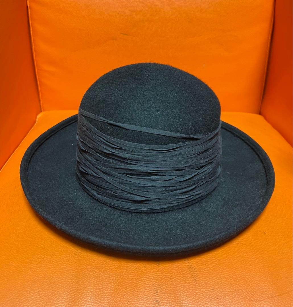 LIMI feu リミフゥ　ボーラーハット　ブラック　ウール　アーカイブ