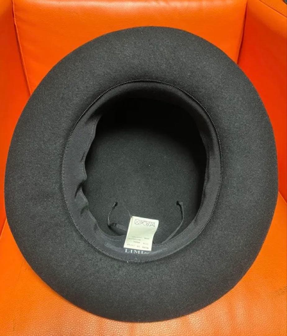 LIMI feu リミフゥ　ボーラーハット　ブラック　ウール　アーカイブ
