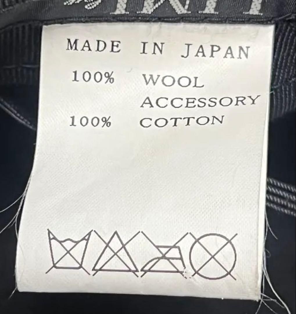 LIMI feu リミフゥ　ボーラーハット　ブラック　ウール　アーカイブ