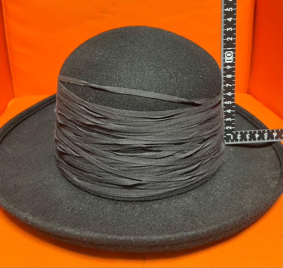 LIMI feu リミフゥ　ボーラーハット　ブラック　ウール　アーカイブ