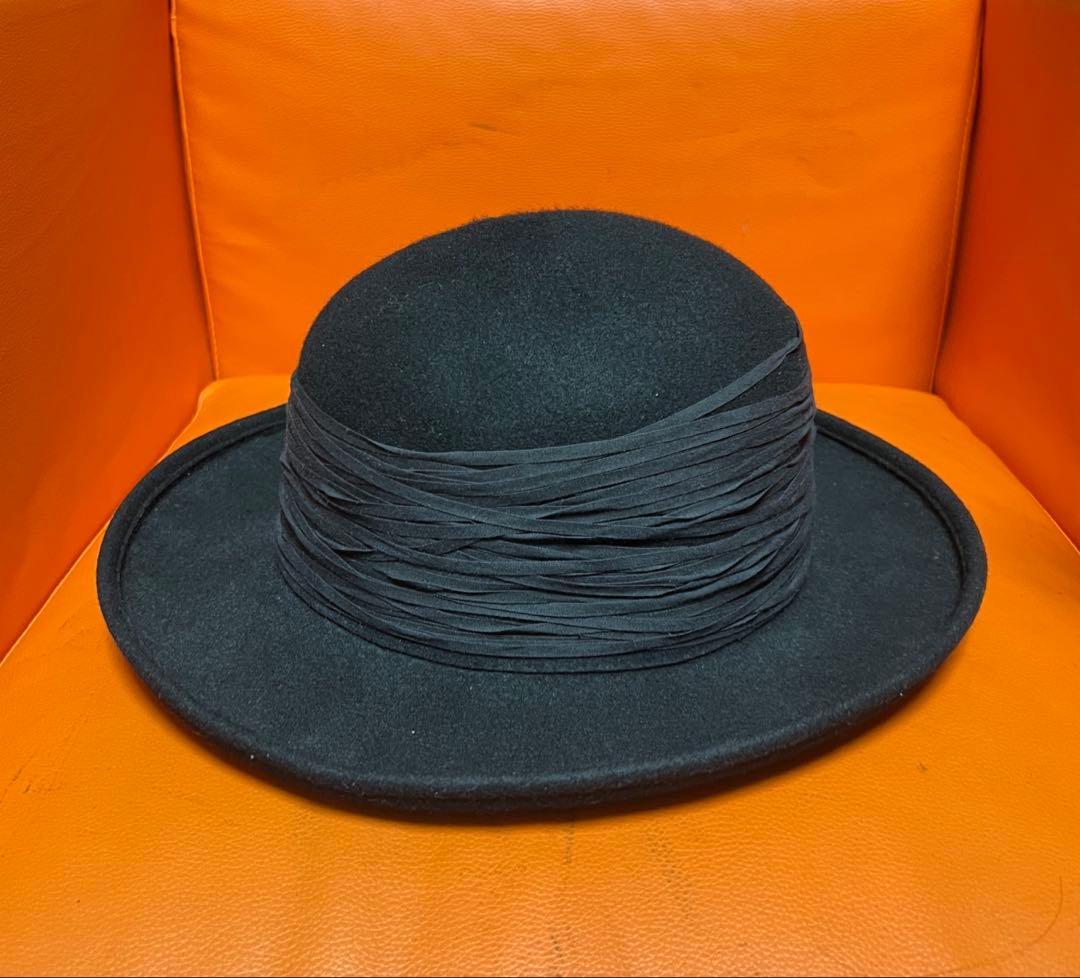 LIMI feu リミフゥ　ボーラーハット　ブラック　ウール　アーカイブ