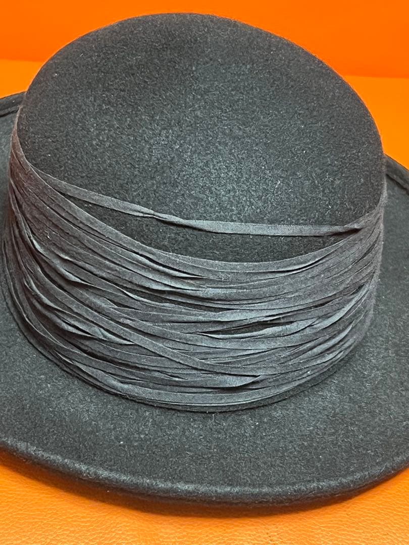 LIMI feu リミフゥ　ボーラーハット　ブラック　ウール　アーカイブ