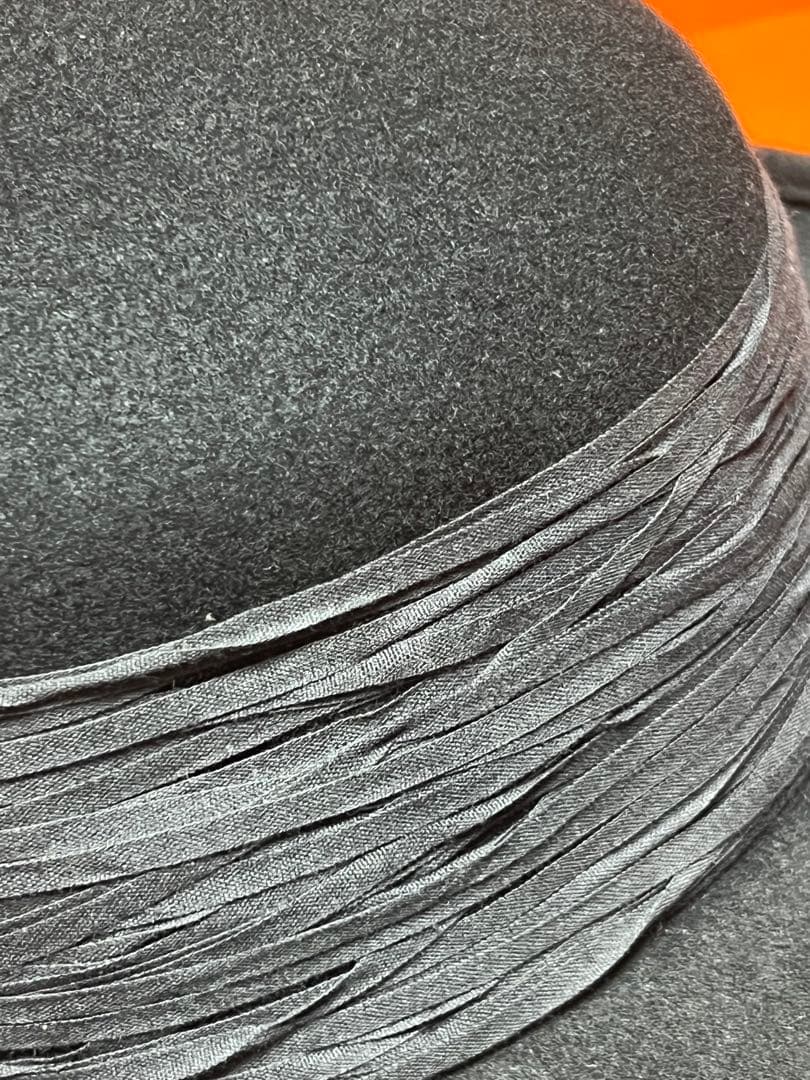 LIMI feu リミフゥ　ボーラーハット　ブラック　ウール　アーカイブ