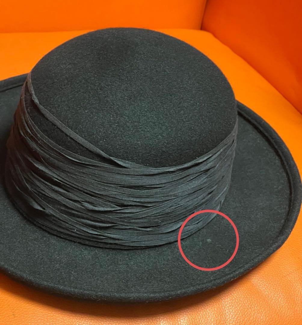 LIMI feu リミフゥ　ボーラーハット　ブラック　ウール　アーカイブ