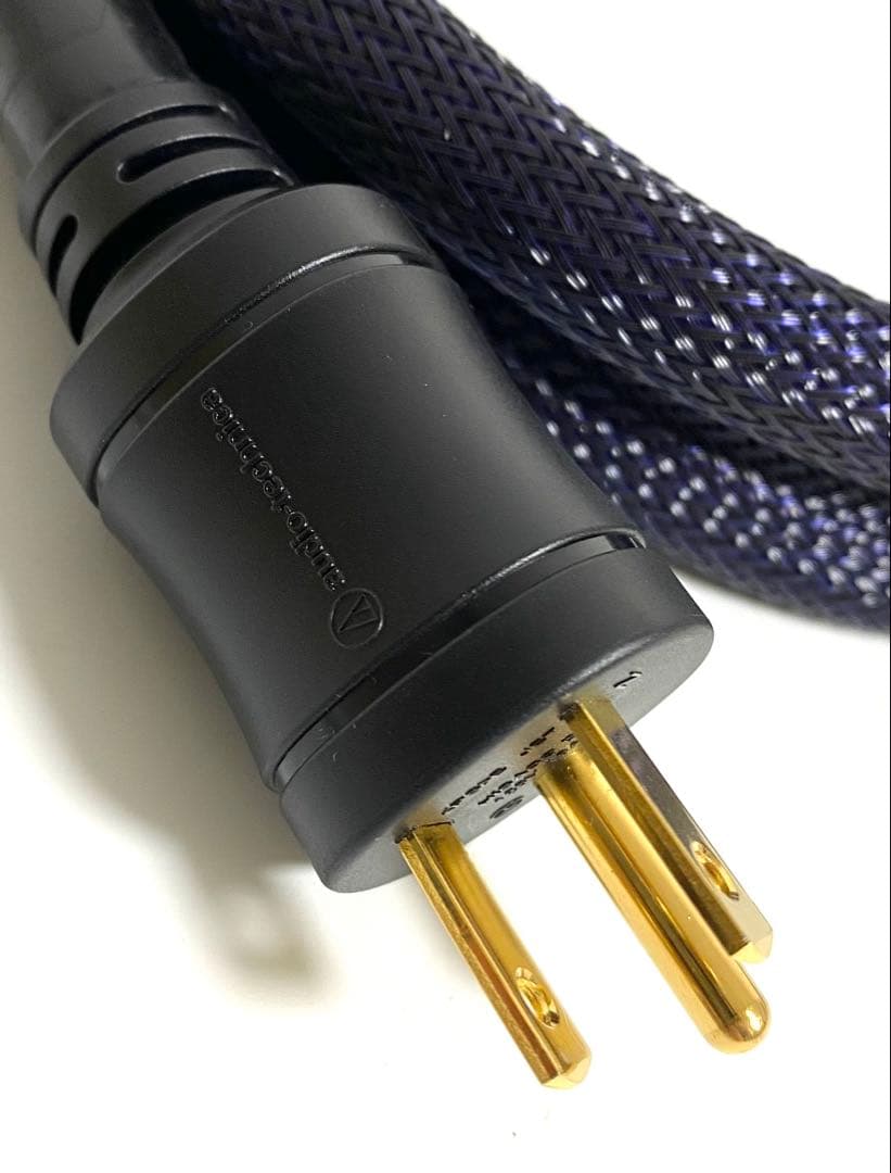 美品 audio-technica AT-AC700 電源ケーブル 1.3m