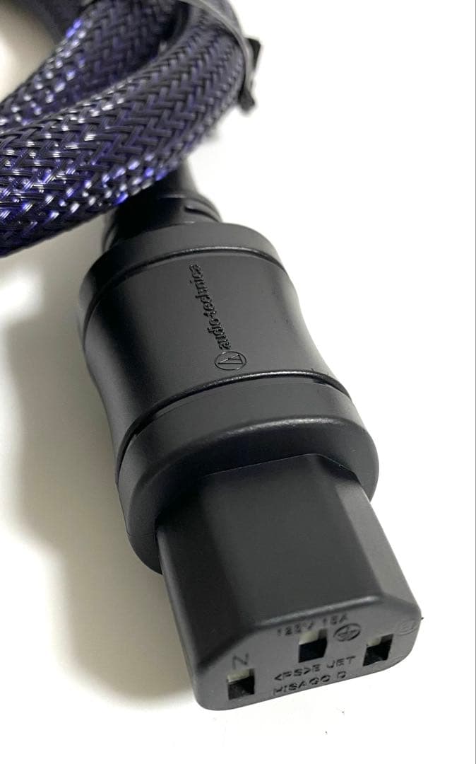 美品 audio-technica AT-AC700 電源ケーブル 1.3m