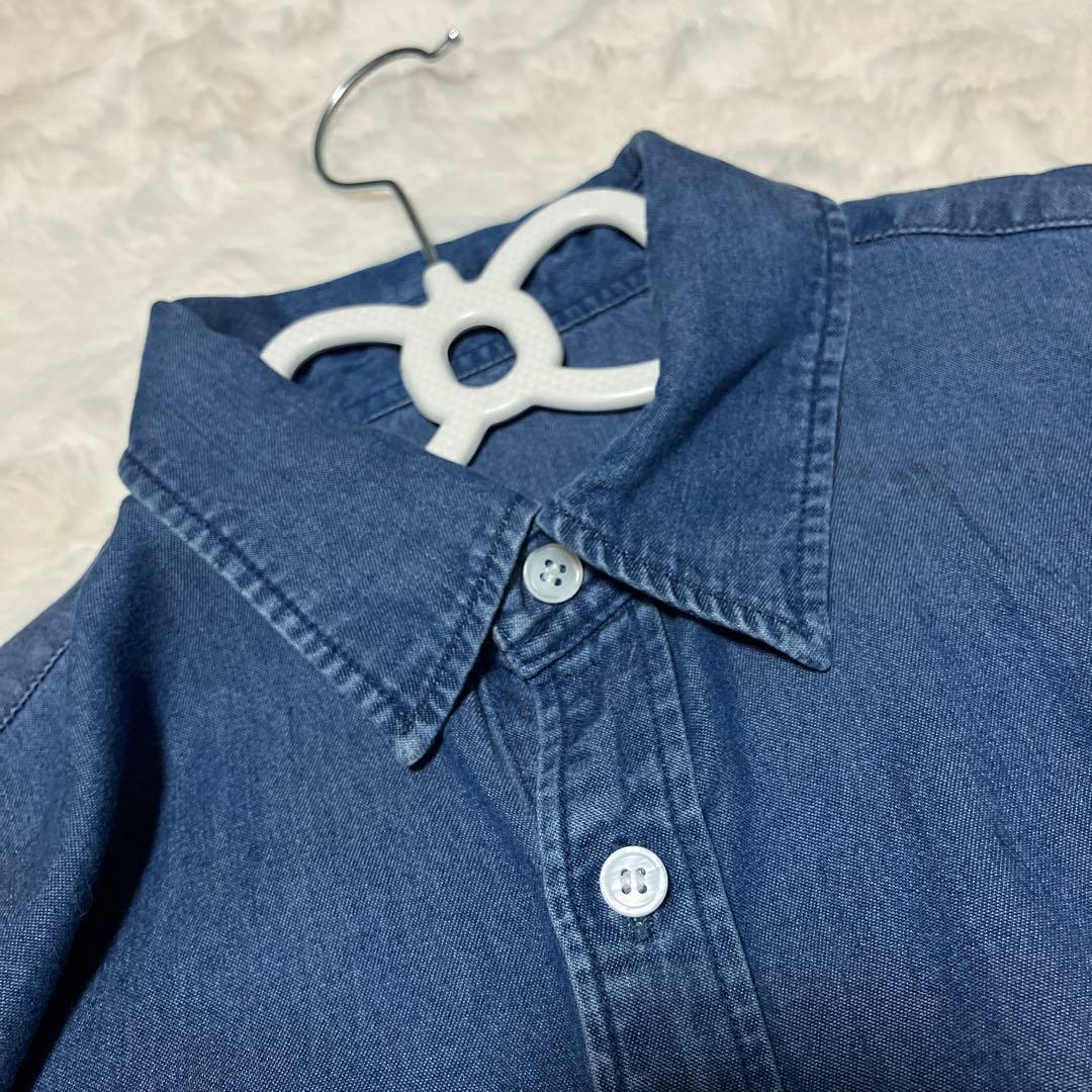 専用 未使用品 タグ付き スローブイエナ デニムライク シャツワンピース