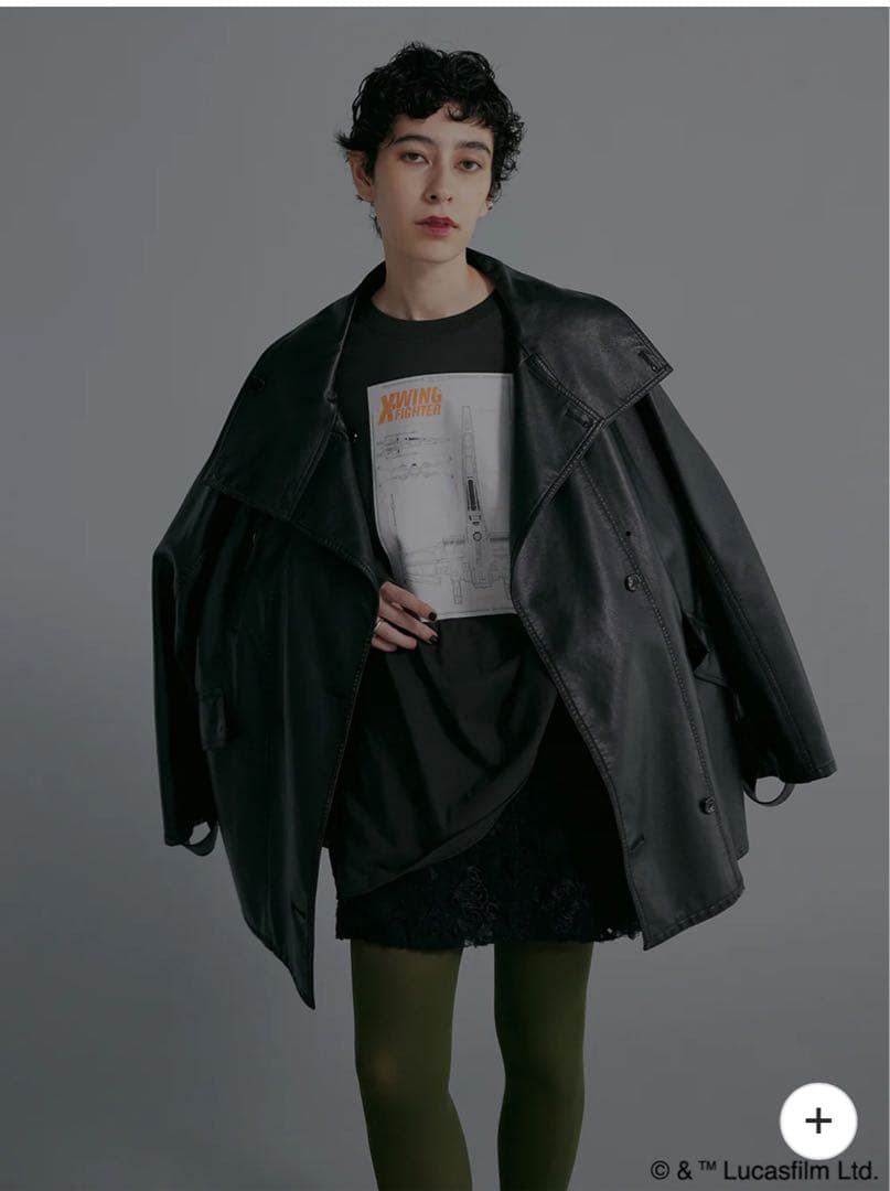 トップス AMERI vintage STAR WARS / BLACK LS TEE