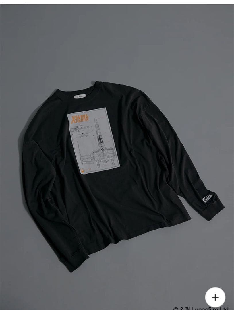 トップス AMERI vintage STAR WARS / BLACK LS TEE