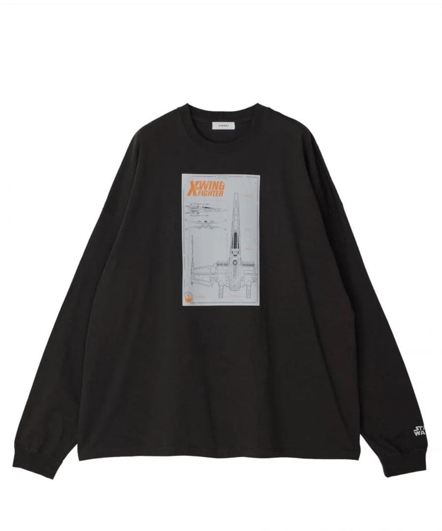 トップス AMERI vintage STAR WARS / BLACK LS TEE