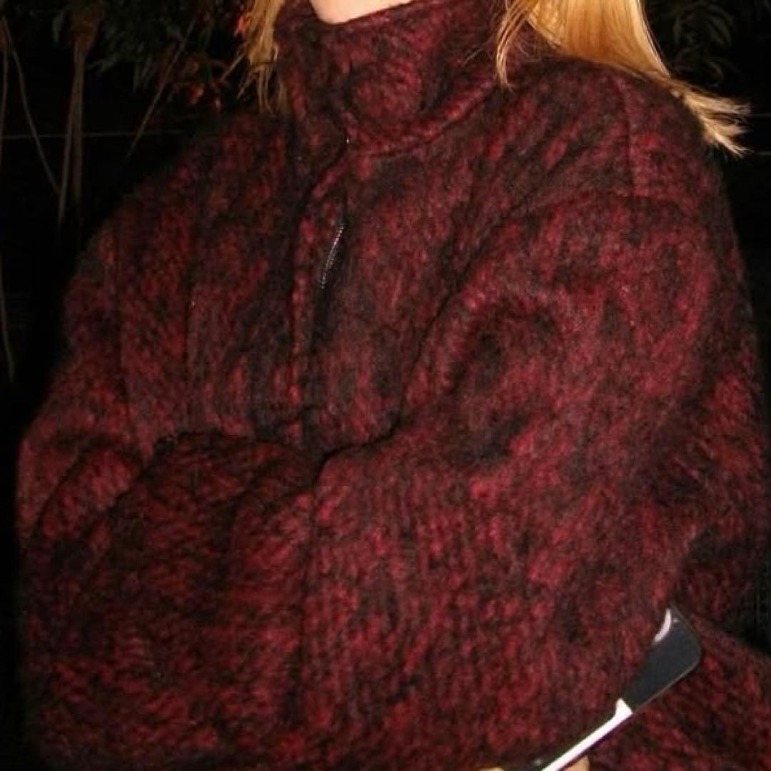 【enewdnina】mohair wool blouson