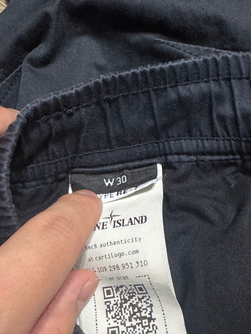 STONE  ネイビー カーゴパンツ