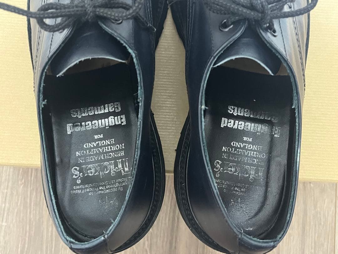 Tricker's Engineered garments別注　革靴　UK7.5