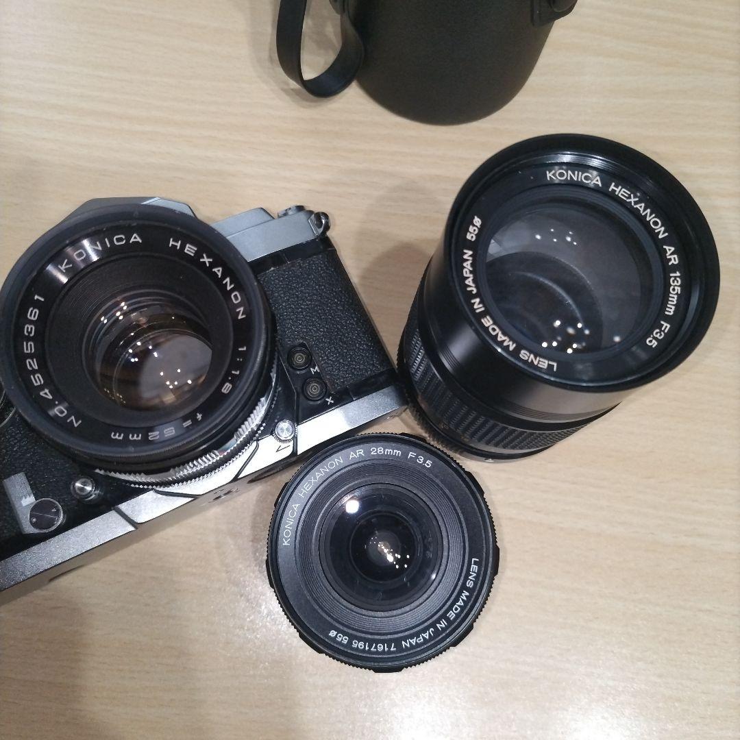 Konica AUTOREX　オートレックス　動作品　レンズセット