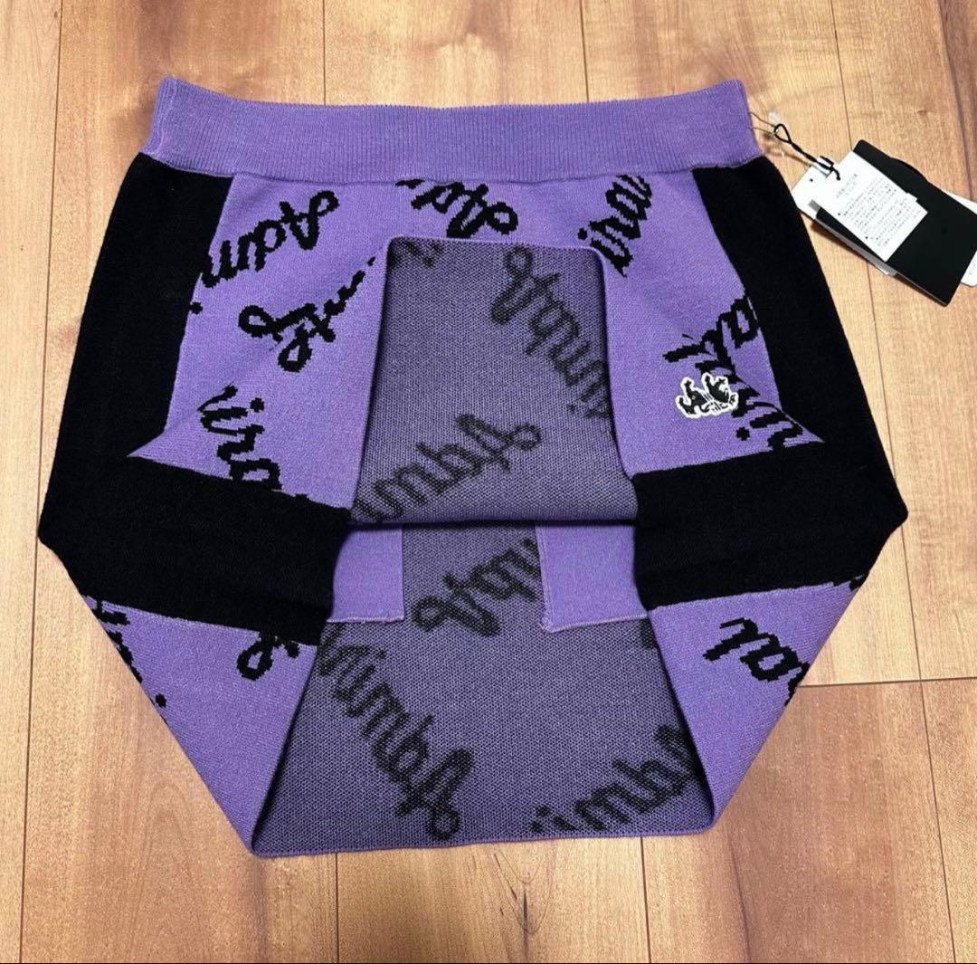 真冬　長袖　フーディ　ニット　スカート　セットアップ　サイズM 秋冬　蓄熱保温