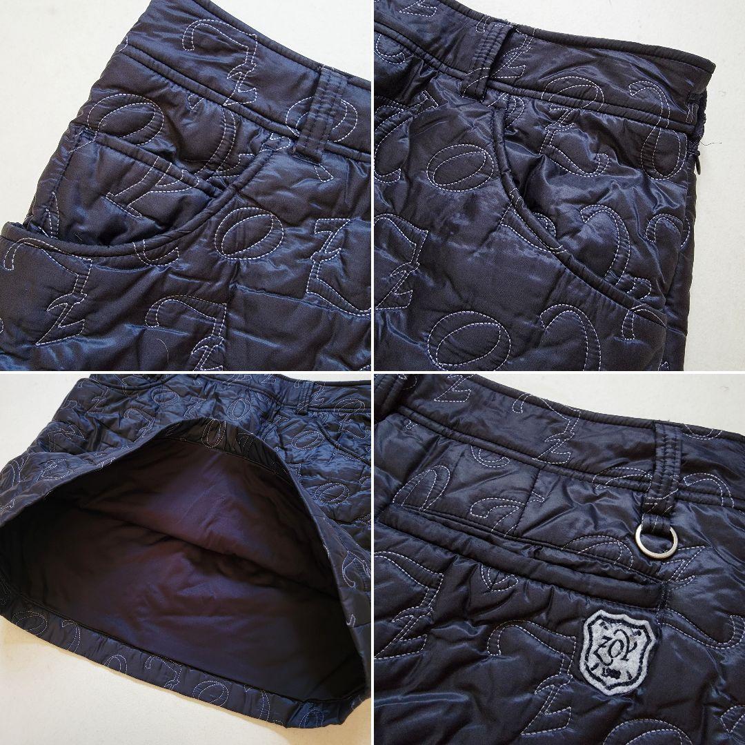 ZOY/ゾーイ●上下2点セット♪ロゴキルティングジャケット＆スカートセットアップ