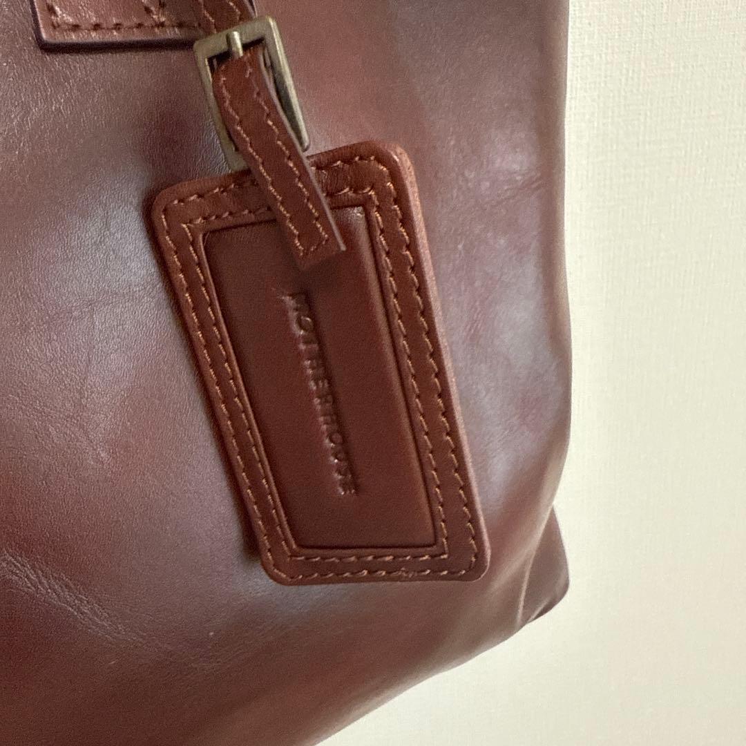 t*o様 ダークブラウン レザー トートバッグ Motherhouse マザーハ