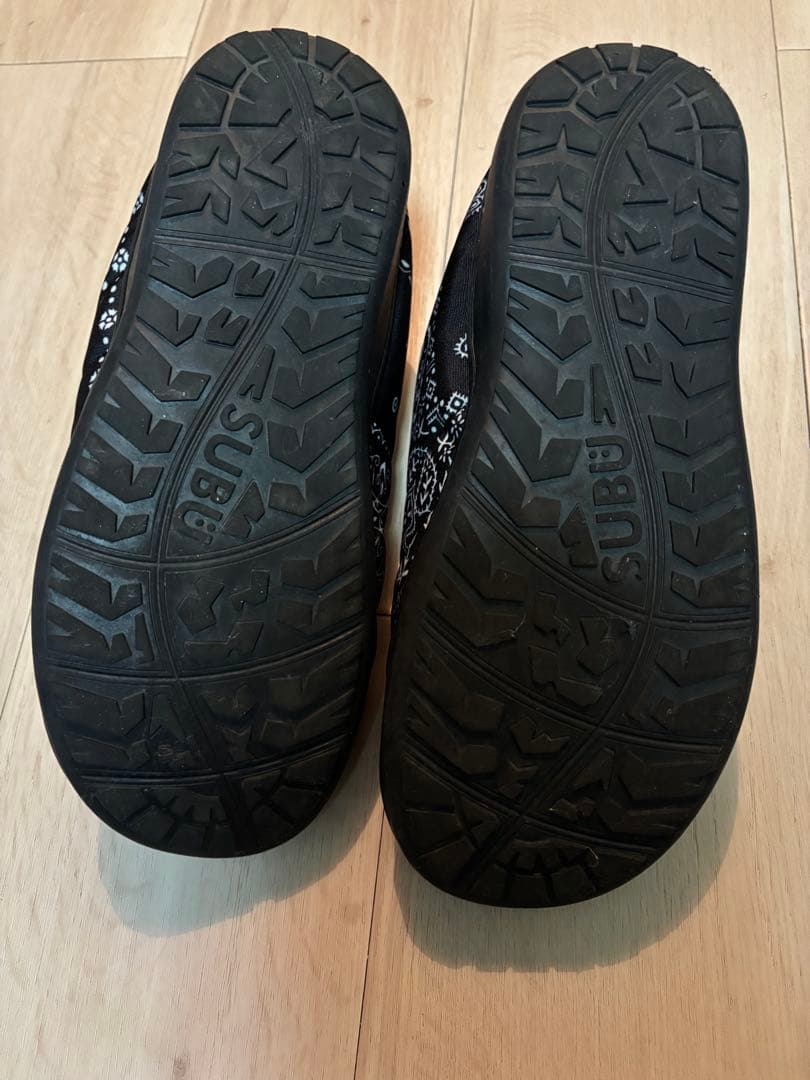 美品F.C.R.B. ペイズリー柄サンダル