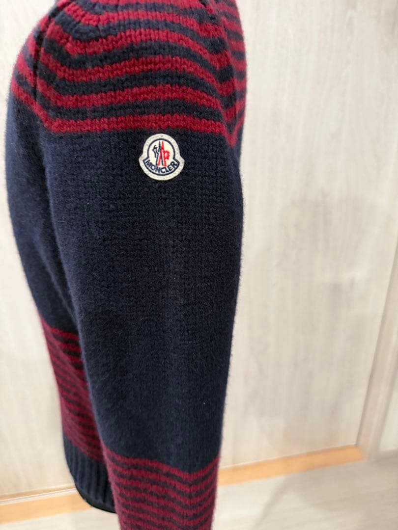 MONCLER モンクレール ボーダーニット セーター M