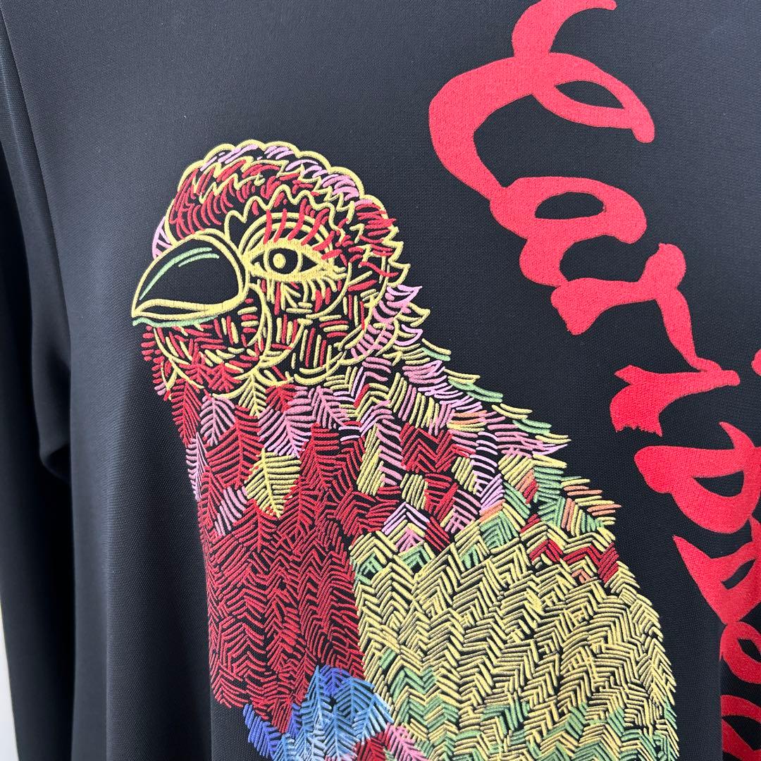 カラフルオウムプリントプルオーバー