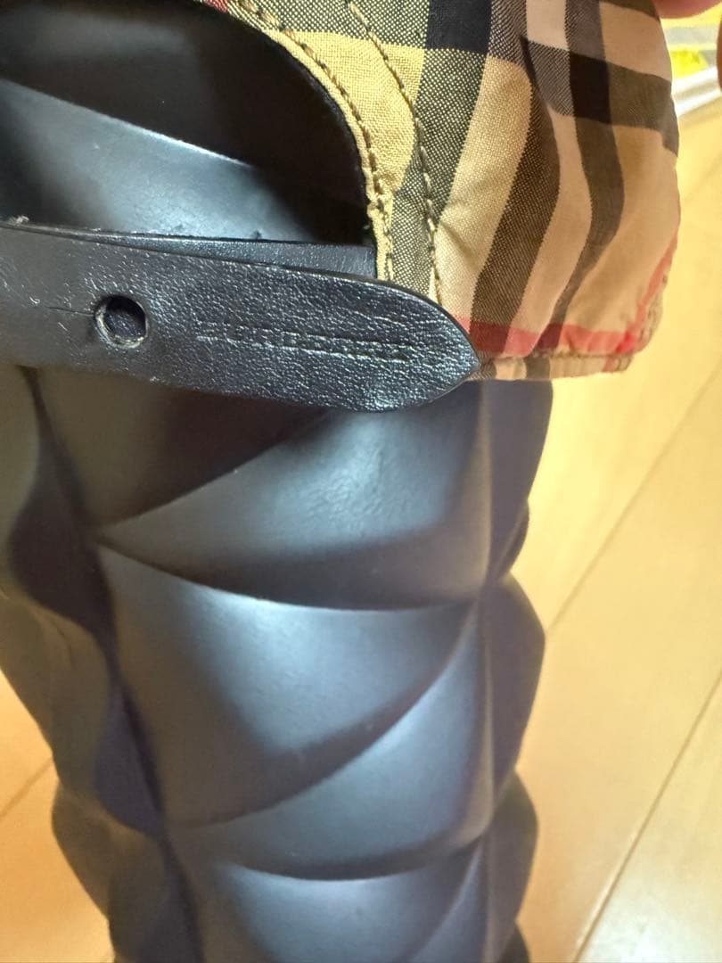 Burberry チェック柄 ベースボールキャップ M/L