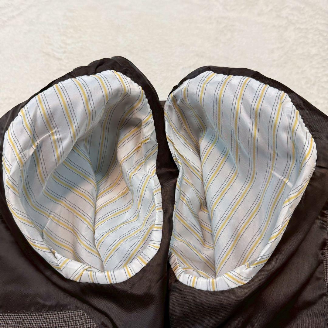 新品 XLサイズ カノニコ ONLY PREMIO スーツ セットアップ 千鳥