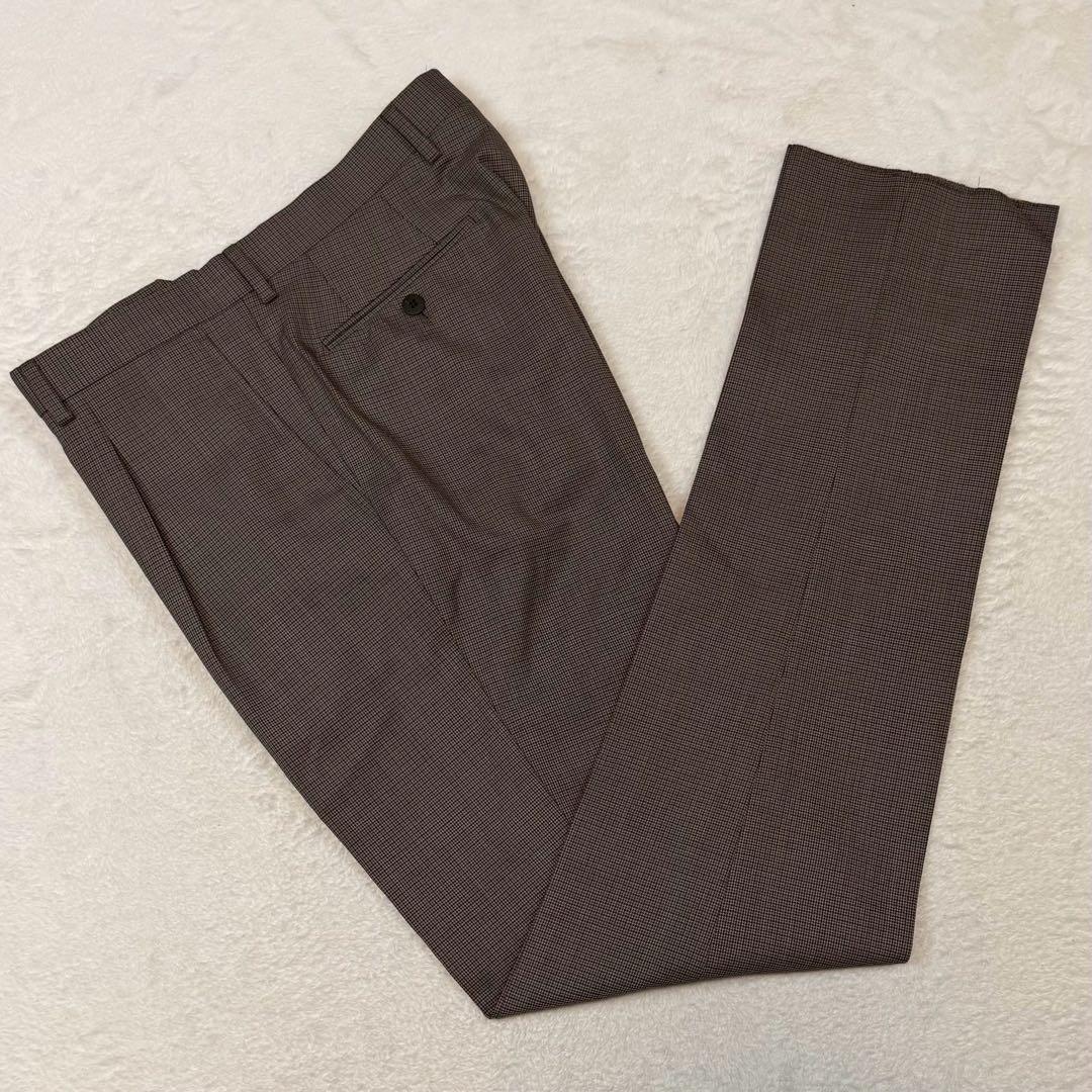 新品 XLサイズ カノニコ ONLY PREMIO スーツ セットアップ 千鳥