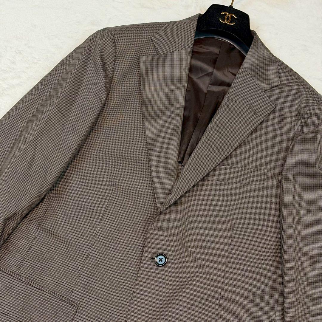 新品 XLサイズ カノニコ ONLY PREMIO スーツ セットアップ 千鳥