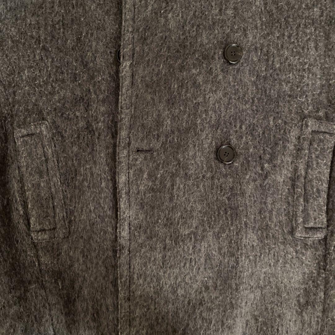 COLLAGE GALLARDAGALANTE シャギーコート　チャコールグレー