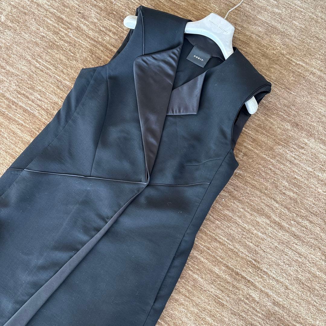 アクリス　AKRIS ブラック　ジレ