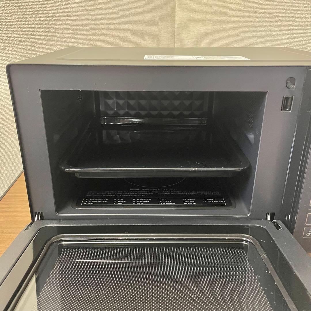 2022年製 YAMAZEN オーブンレンジ NERP-018FV（B）