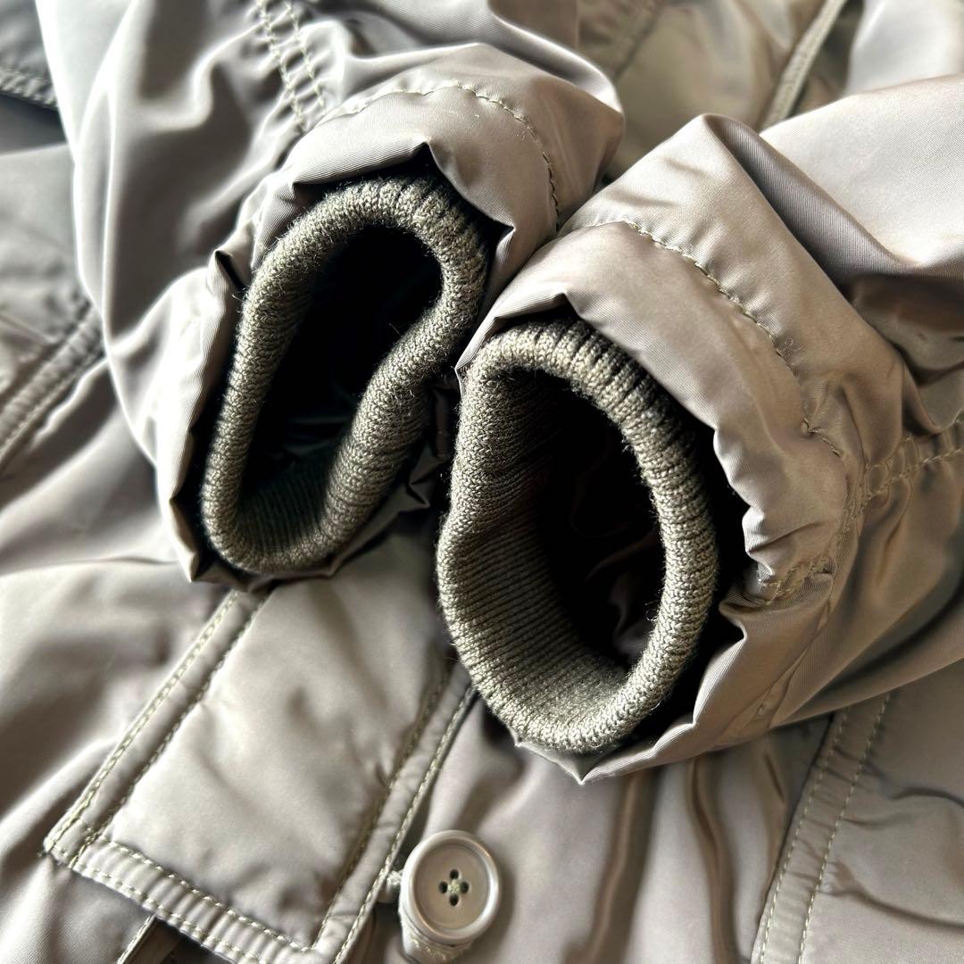 美品　AVIREX アヴィレックス N-3Bミリタリーモッズコート ファー　L