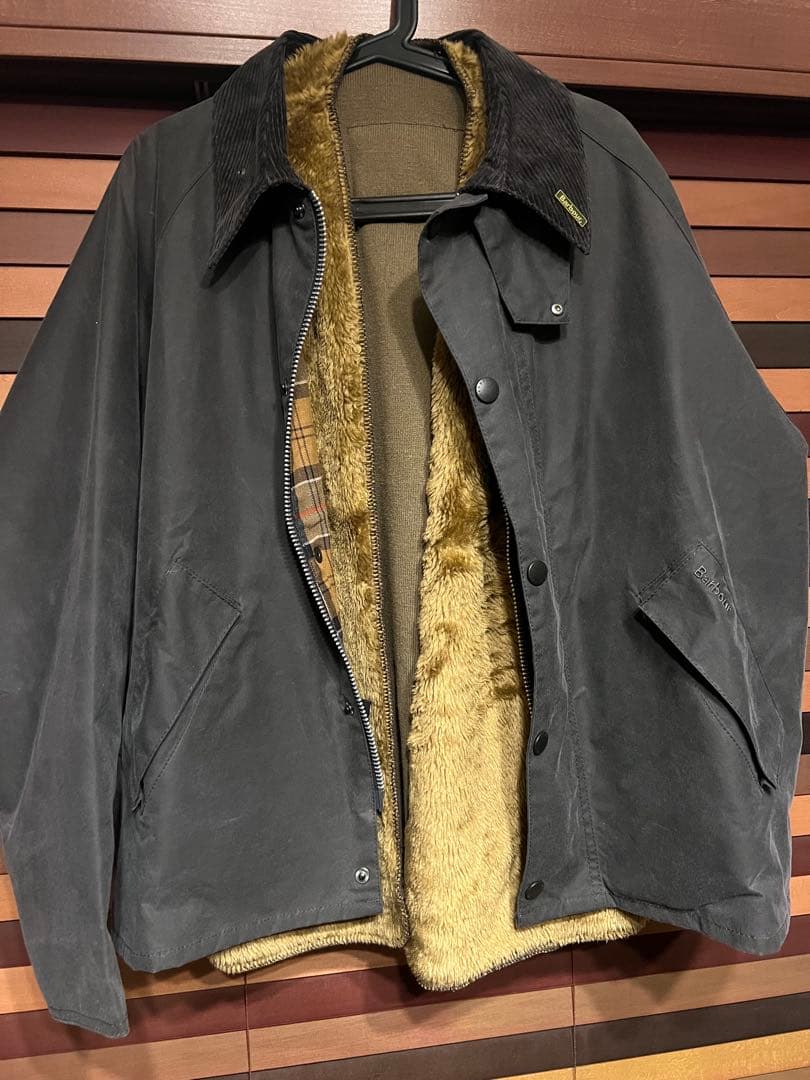 【38】 90s ビンテージ バブアー ボアライナー ベスト