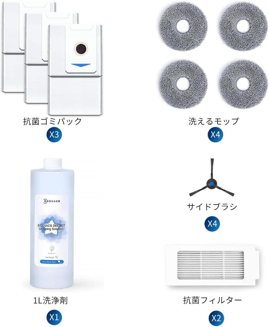 DEEBOT T30 OMNI専用アクセサリーセット *3G7