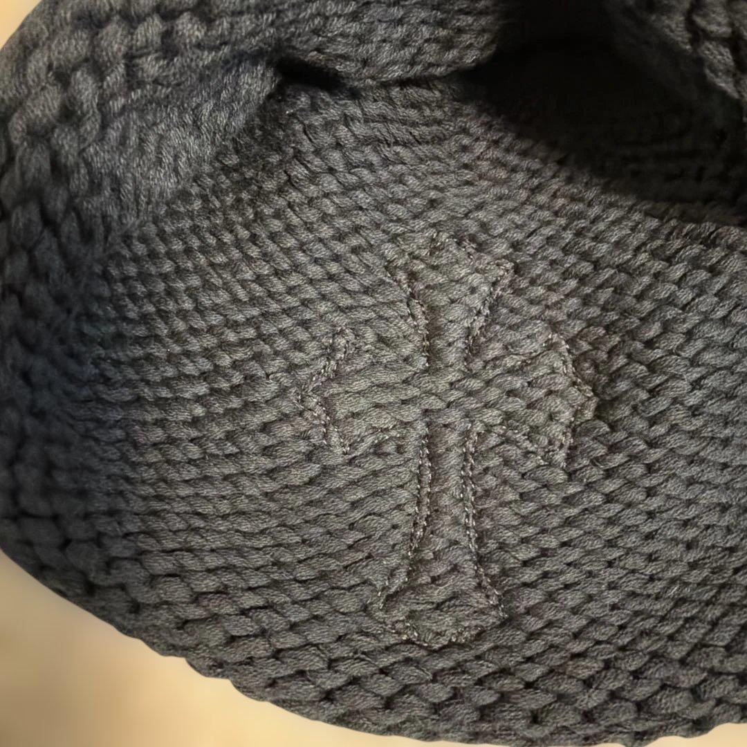 ミ*ラ様 CHROME HEARTS CEMETERY CROSS BEANIE