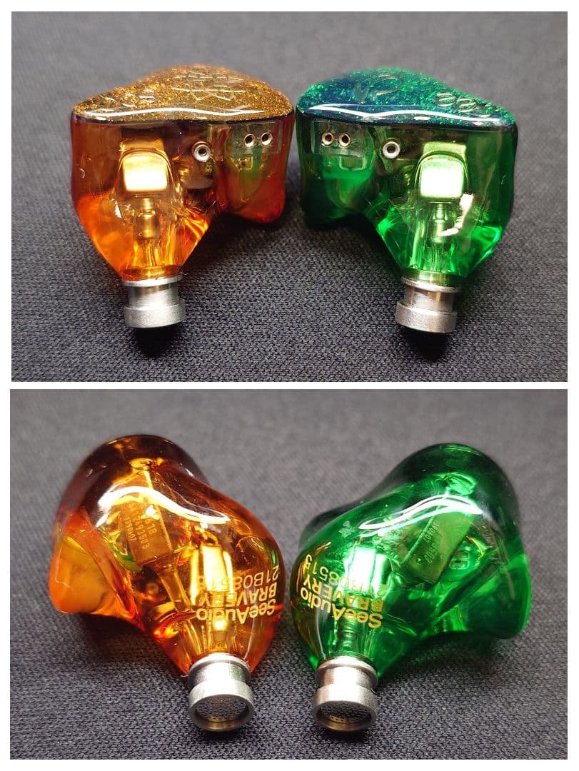 SeeAudio Bravery24 インイヤーイヤホン IEM