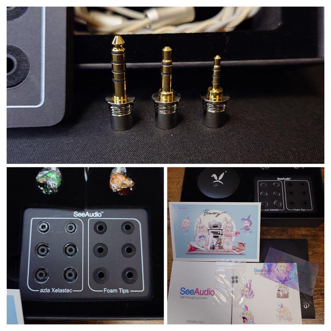 SeeAudio Bravery24 インイヤーイヤホン IEM