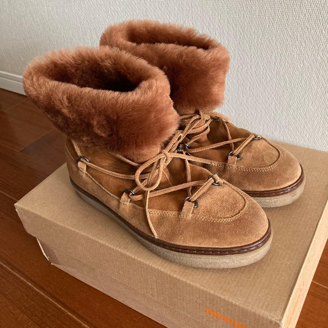 マックスマーラ weekend 2way ムートンブーツ 37 24cm