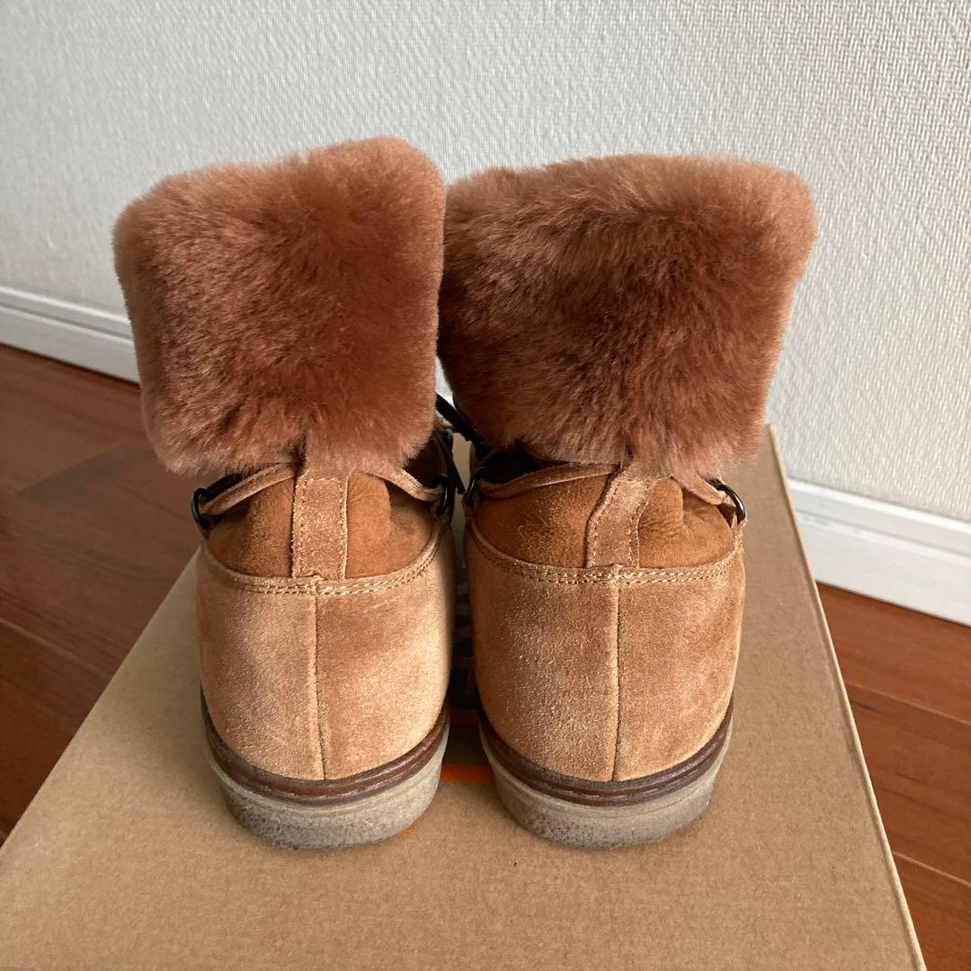 マックスマーラ weekend 2way ムートンブーツ 37 24cm