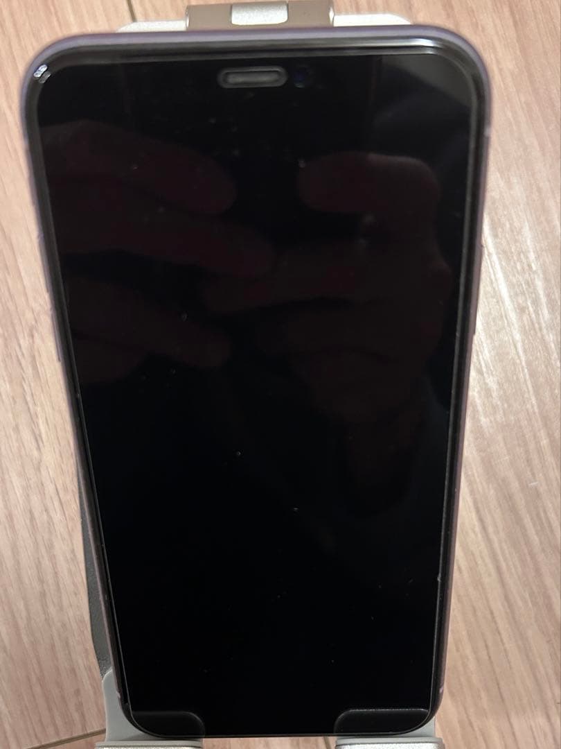 Apple iPhone 11 64GBパープル SIMフリー 本体美品