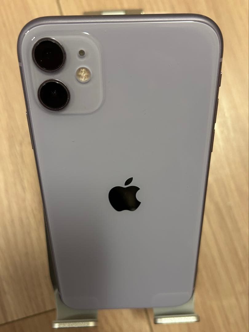 Apple iPhone 11 64GBパープル SIMフリー 本体美品