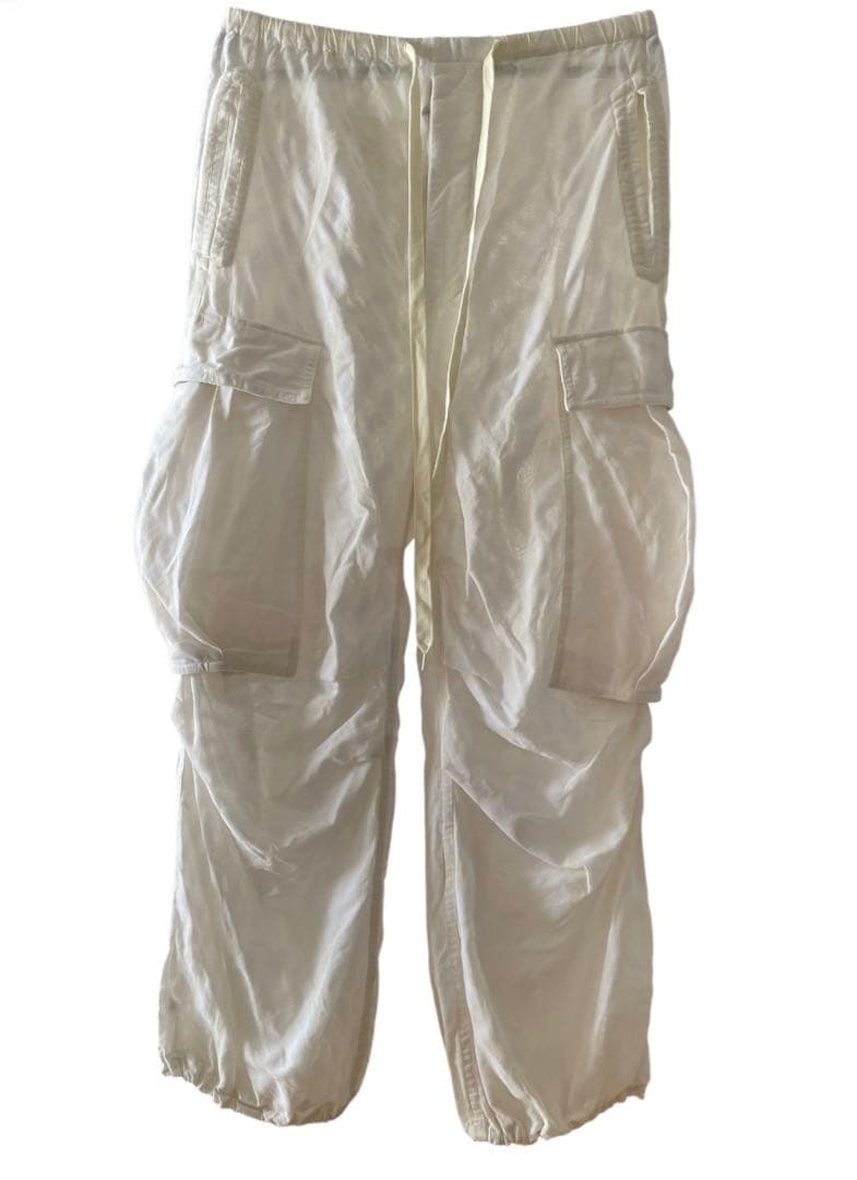 パンツ MASU SEE THROUGH OVER PANTS 46