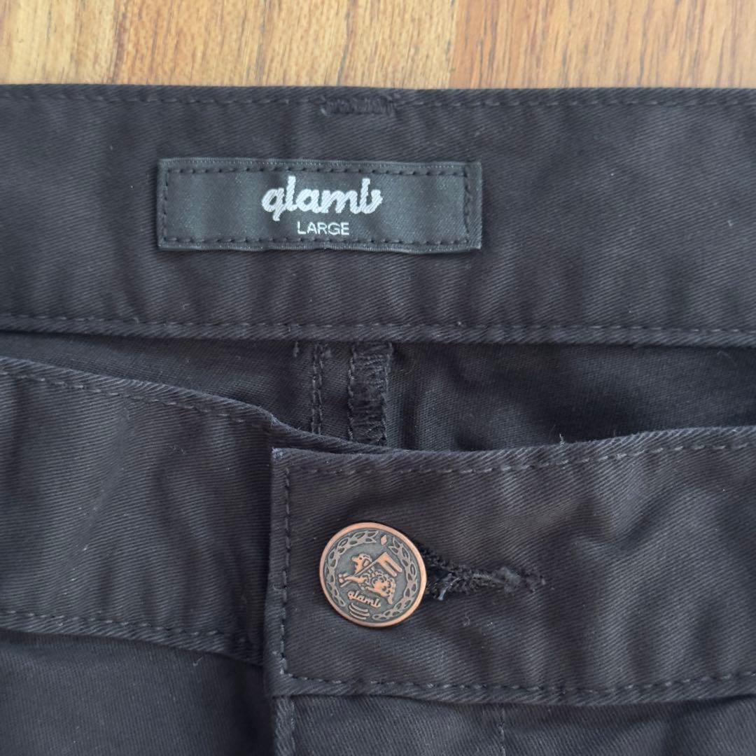 【美品】glamb グラム サルエル パンツ L（ラージ） カーゴパンツ
